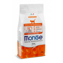 MONGE CAT KITTEN ANATRA 400 GR