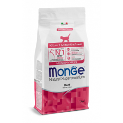 MONGE CAT KITTEN MANZO 400 GR