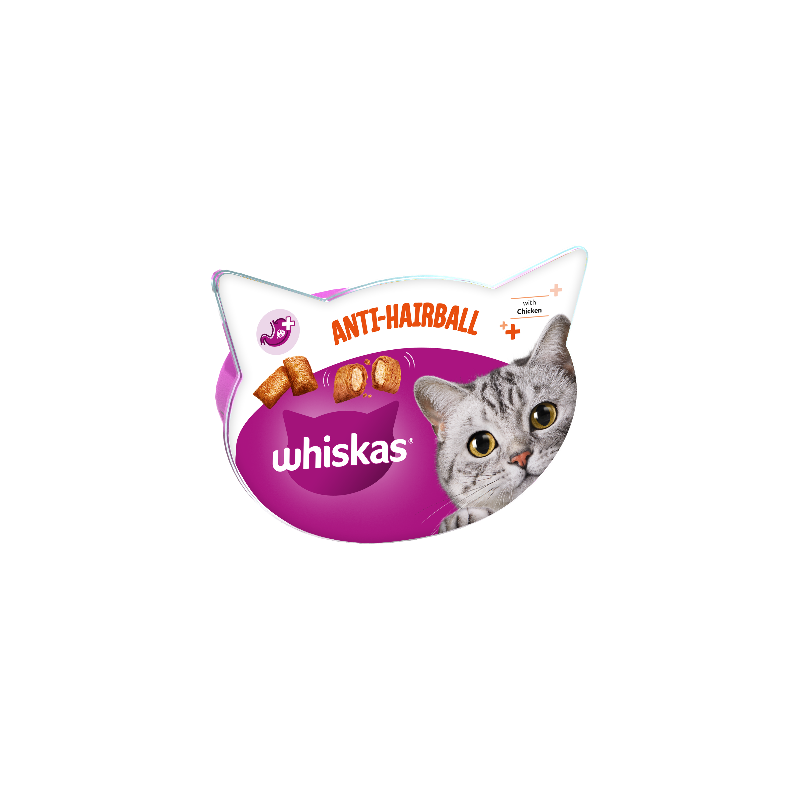 WHISKAS ANTI HAIRBALL 60 GR