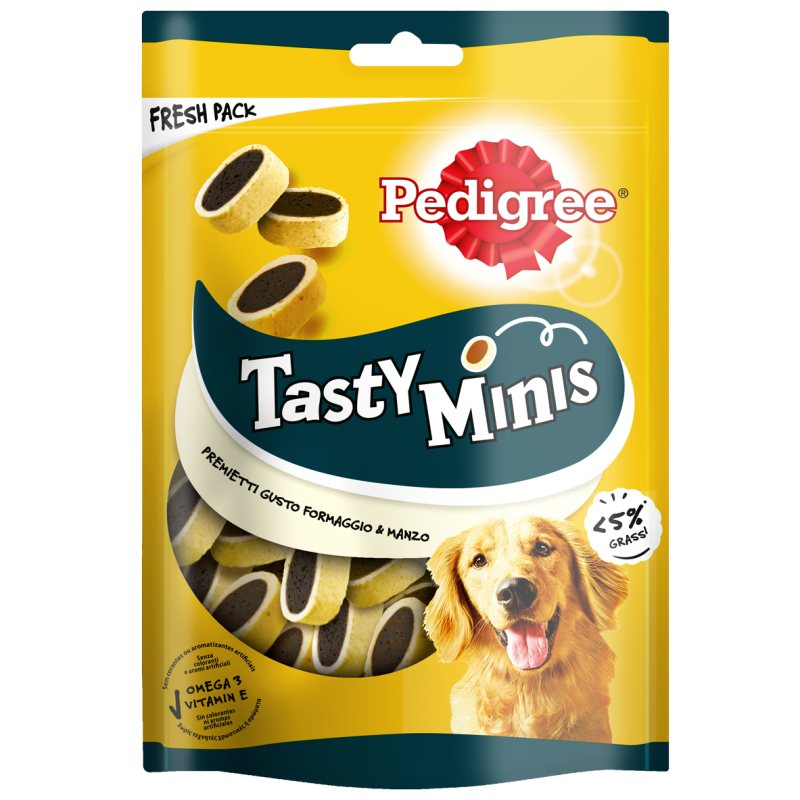 PEDIGREE TASTY CHEESY 140 GR