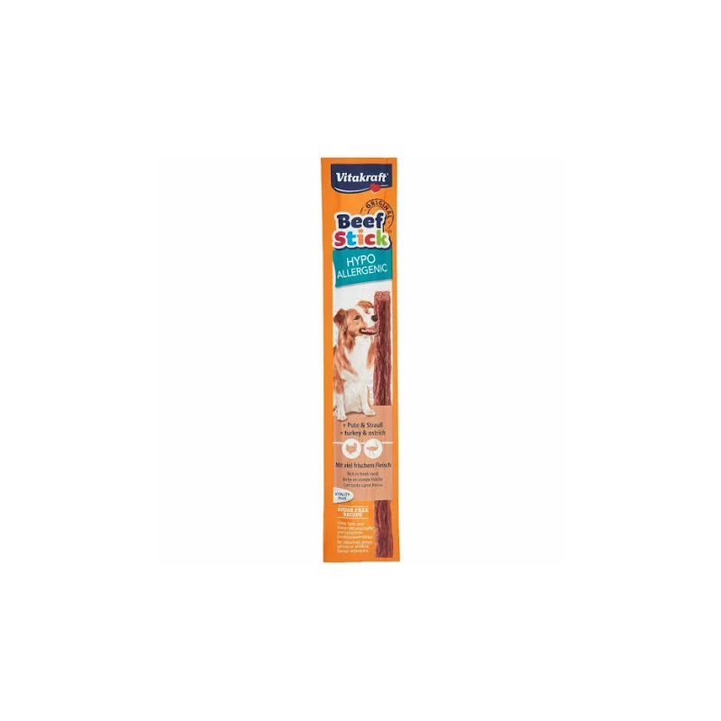 VK DOG BEEF STICK HYPOALLERGENIC