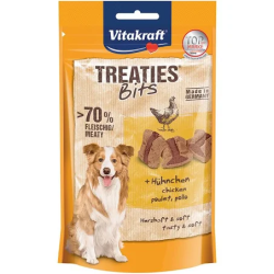 VK DOG TREATIES BITS POLLO E BACON 120 GR