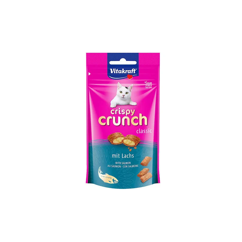 VK CAT CRISPY CRUNCH SALMONE 60 GR