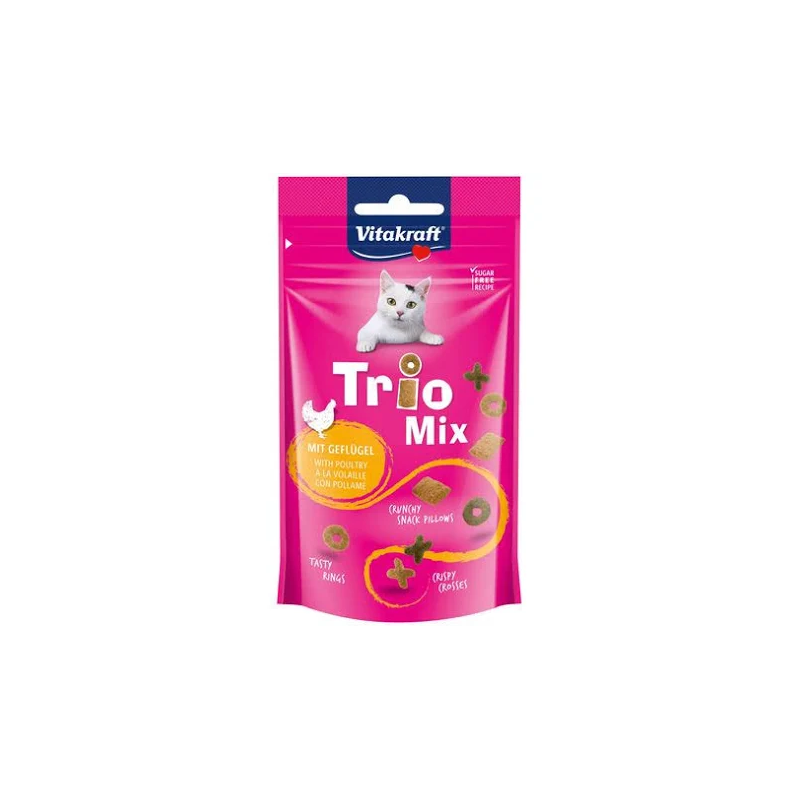 VK CAT TRIO MIX POLLAME 60 GR