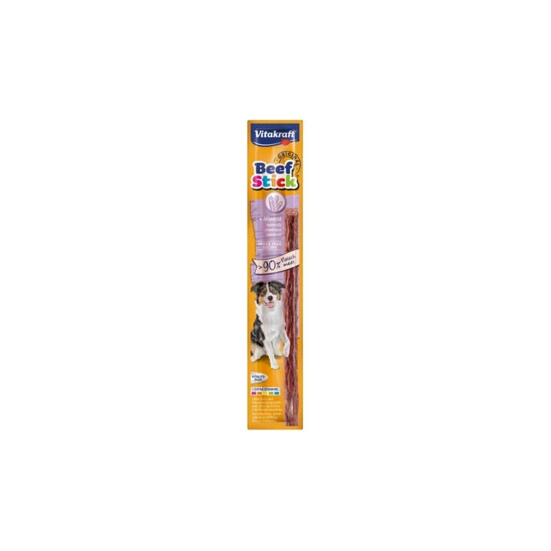 VK DOG BEEF STICK MINERAL 12 GR