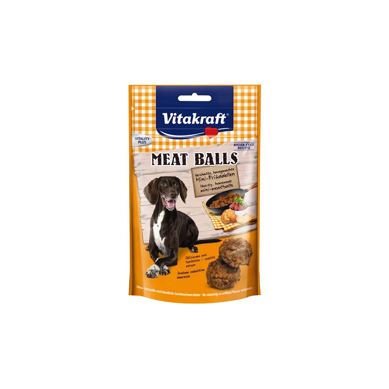 VK DOG MEAT BALLS 80 GR