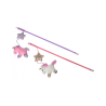 GIOCO GATTO CANNETTA CON UNICORNO E STELLINA 45 CM