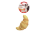 GIOCO CANE BRIOCHE IN LATEX CON SQUEAKER 12 CM