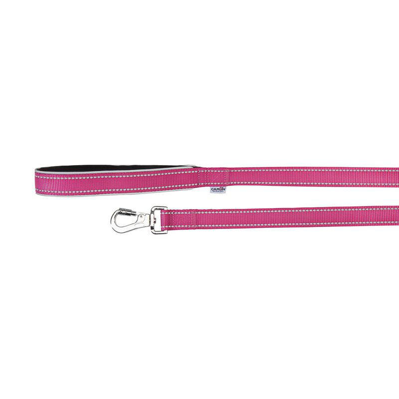 GUINZAGLIO DA CONDUZIONE REFLEX ROSA 15X1100 MM