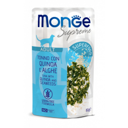 MONGE SUPREME TONNO QUINOA E ALGHE BUSTINA 80 GR