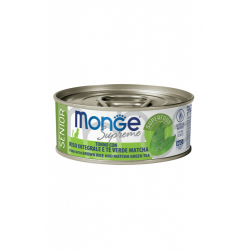 MONGE SUPREME SENIOR TONNO RISO E THE' LATTINA 80 GR