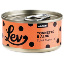 LEV GATTO TONNETTO E ALOE LATTINA 70 GR