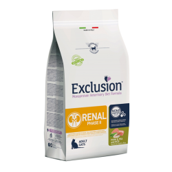 EXCLUSION CAT RENAL FASE II MAIALE E RISO 1,5 KG