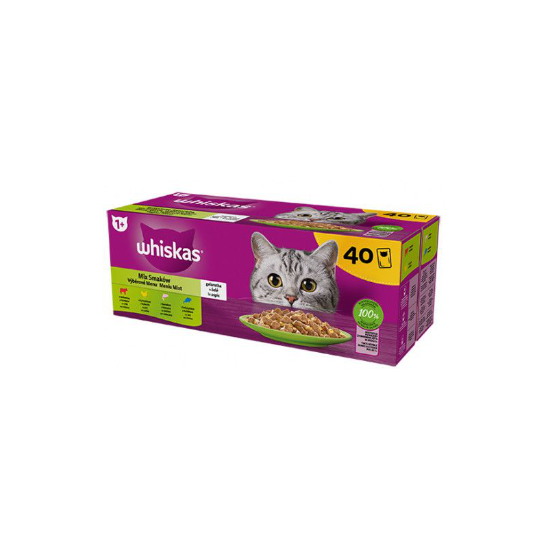 WHISKAS CORE MULTIPACK PESCE E CARNE 40 X 85 GR