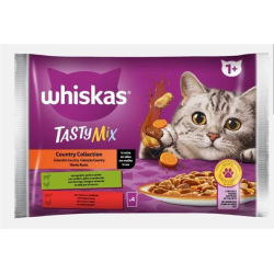 WHISKAS TASTY MIX COUNTRY 4 X 85 GR