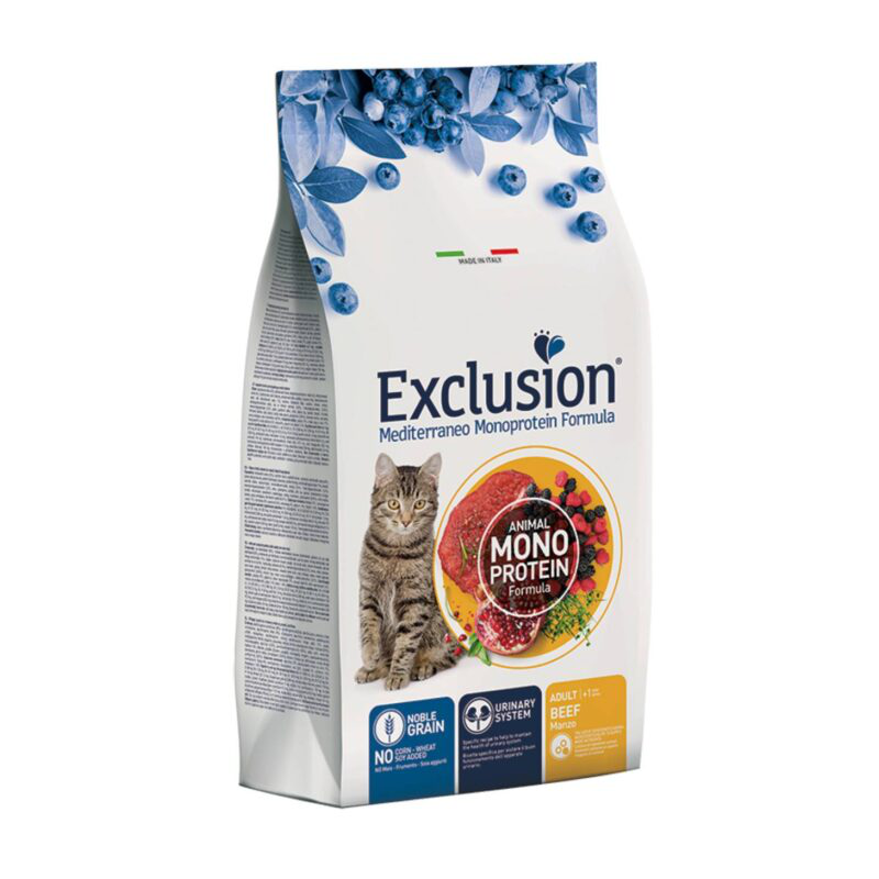 EXCLUSION CAT MEDITERRANEO ADULT MANZO 12 KG