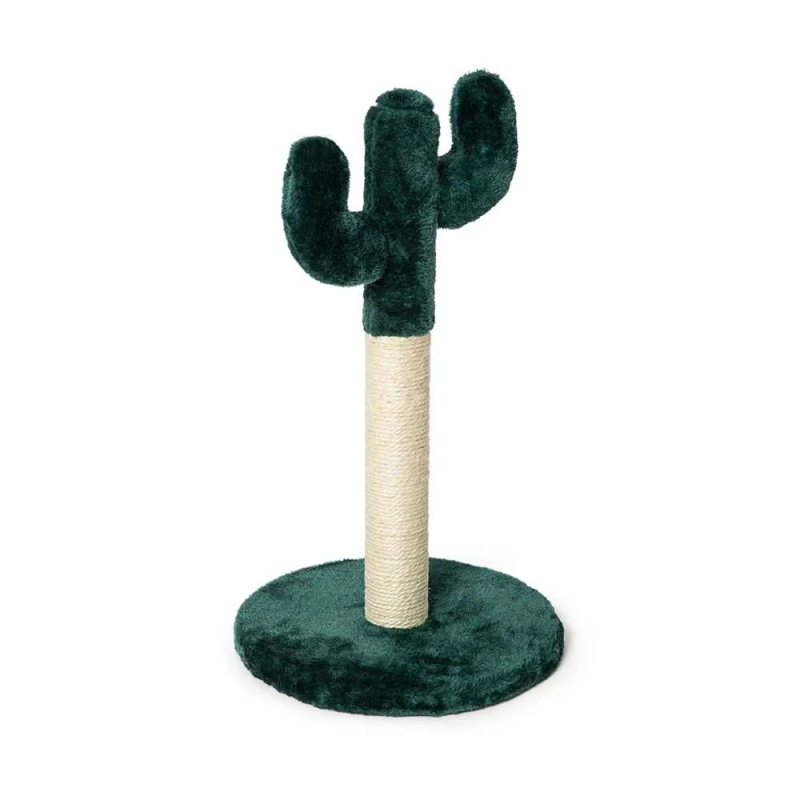 TIRAGRAFFI CACTUS IN SISAL E PELUCHE 30X30X50H