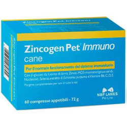 ZINCOGEN PET IMMUNO CANE 60 CPR