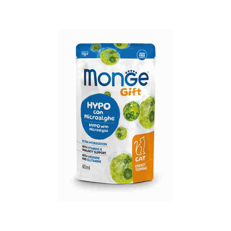 MONGE GIFT CAT HYPO MICROALGHE 60 ML