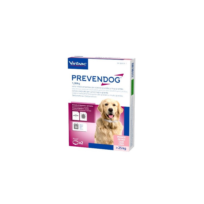 PREVENDOG 75 CM 2 COLLARI