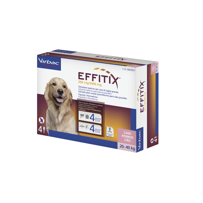 EFFITIX LARGE 20-40 KG 4 PIPETTE