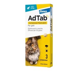 ADTAB GATTO 48 MG AZZURRO 3 COMPRESSE