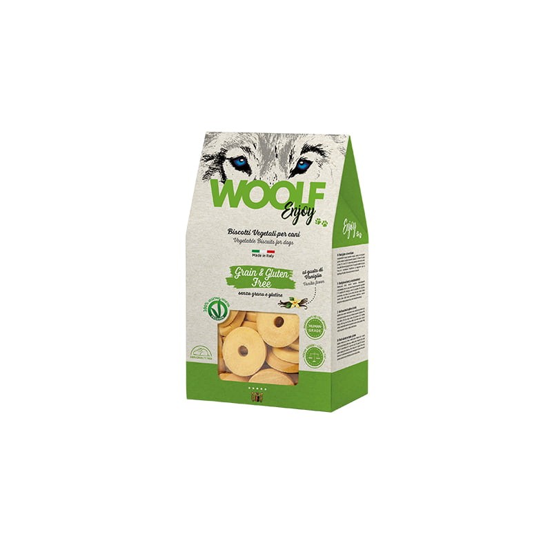 WOOLF BISCOTTO GRAIN FREE VANIGLIA 400 GR