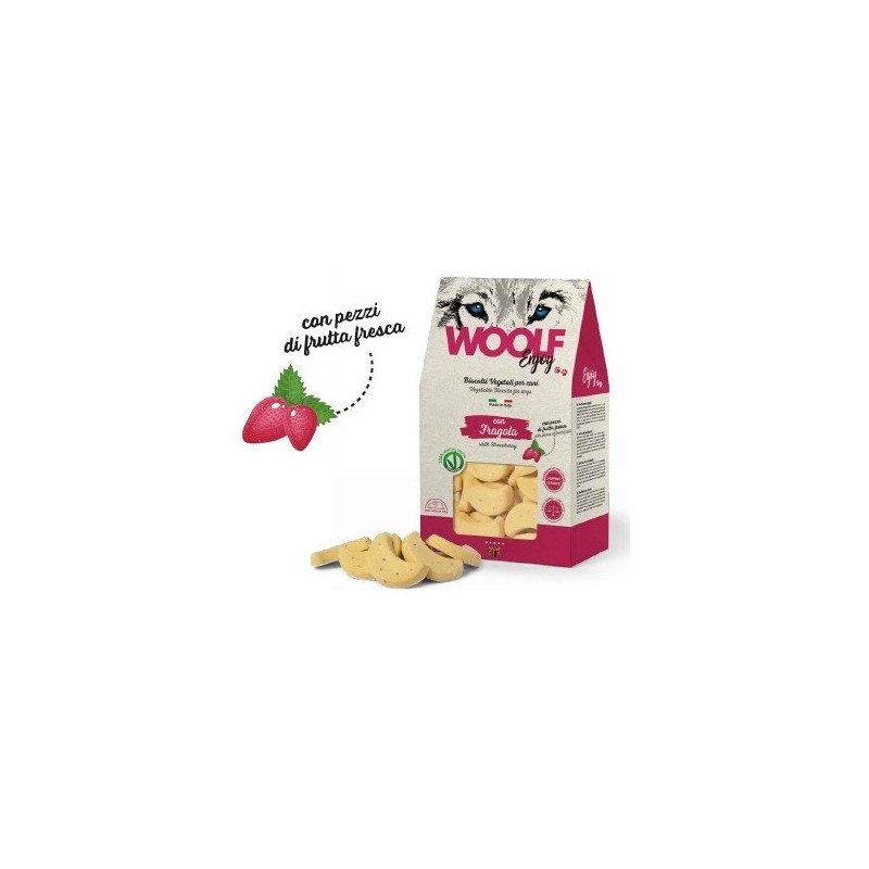 WOOLF BISCOTTO FRAGOLA 400 GR