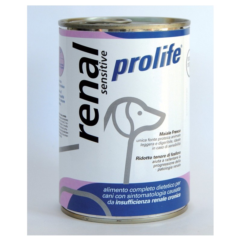 PROLIFE DOG VET RENAL SENSITIVE MAIALE LATTINA 400 GR