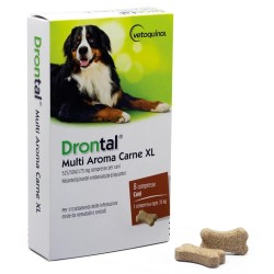 DRONTAL MULTI AROMA CARNE XL 8 CPR