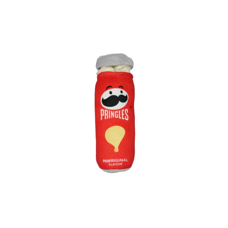 PRINGLES TUBO PELUCHES ROSSO 7X26 CM