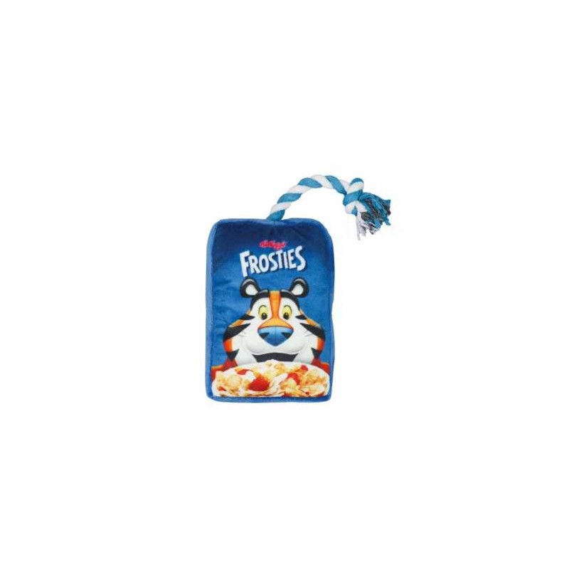 KELLOGG'S FROSTIES PELUCHES CON CORDA BLU 9X4X15 CM