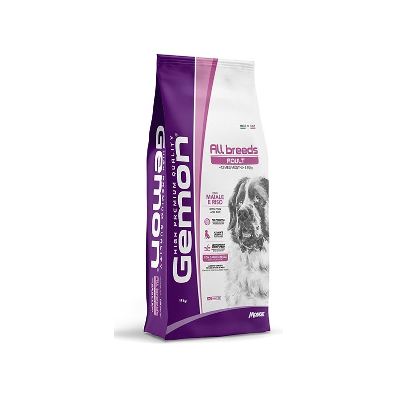 GEMON DOG ADULT ALL BREEDS MAIALE 3 KG