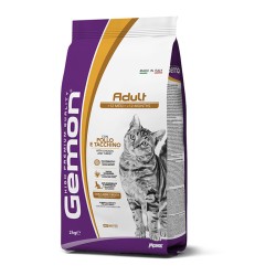 GEMON CAT ADULT POLLO E TACCHINO 2 KG