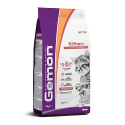 GEMON CAT KITTEN SALMONE E RISO 2 KG