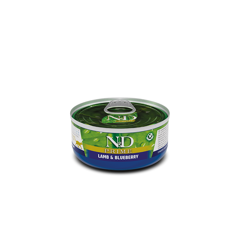 ND CAT PRIME AGNELLO E MIRTILLO 70 GR