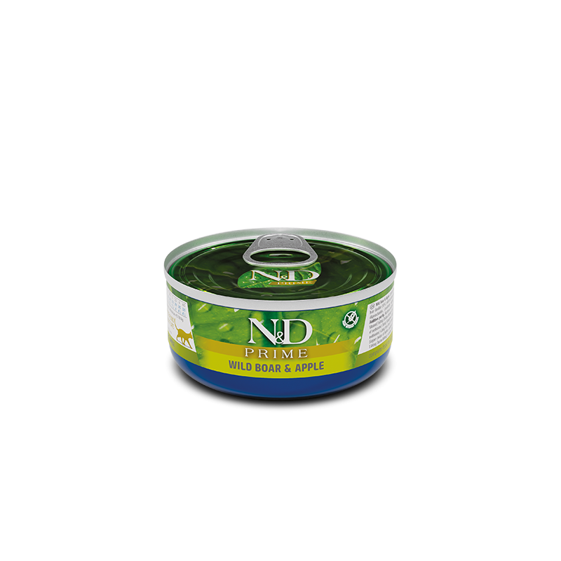 ND CAT PRIME CINGHIALE E MELA 70 GR