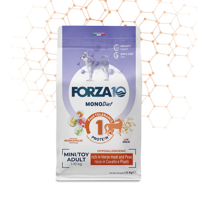 FORZA 10 DIET CAVALLO E PISELLI MINI TOY 1,5 KG