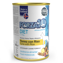 FORZA 10 CANE DIET PATÈ TONNO E RISO LATTINA 400 GR