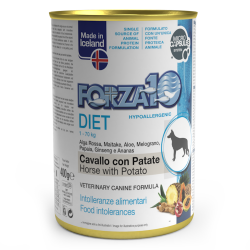 FORZA 10 CANE DIET PATÈ CAVALLO E PATATE LATTINA 400 GR