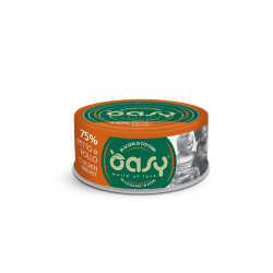 OASY CAT MORE LOVE PETTO DI POLLO LATTINA 70 GR