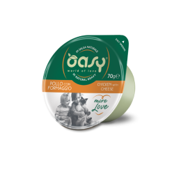 OASY CAT MORE LOVE POLLO E FORMAGGIO CUP 70 GR