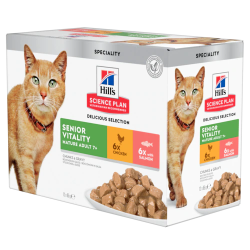 HILLS GATTO SENIOR VITALITY 12 BUSTINE 85 GR