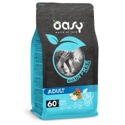 OASY CAT GRAIN FREE ADULT PESCE 300 GR