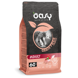 OASY CAT GRAIN FREE ADULT TACCHINO 1,5 KG