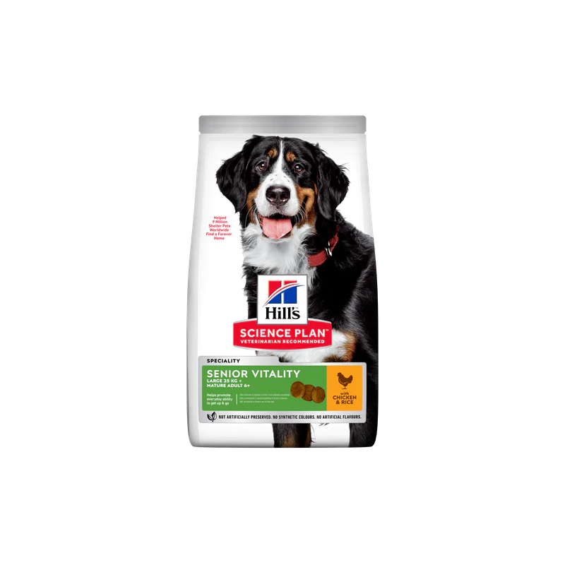 HILLS CANE SENIOR VITALITY LARGE POLLO 12 KG