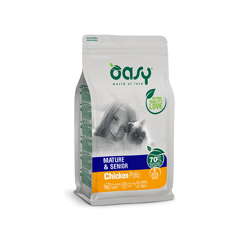 OASY CAT MATURE POLLO 1,5 KG