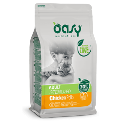 OASY CAT STERILIZED POLLO 7,5 KG