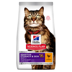 HILLS GATTO SENSITIVE STOMACH &  SKIN 1,5 KG