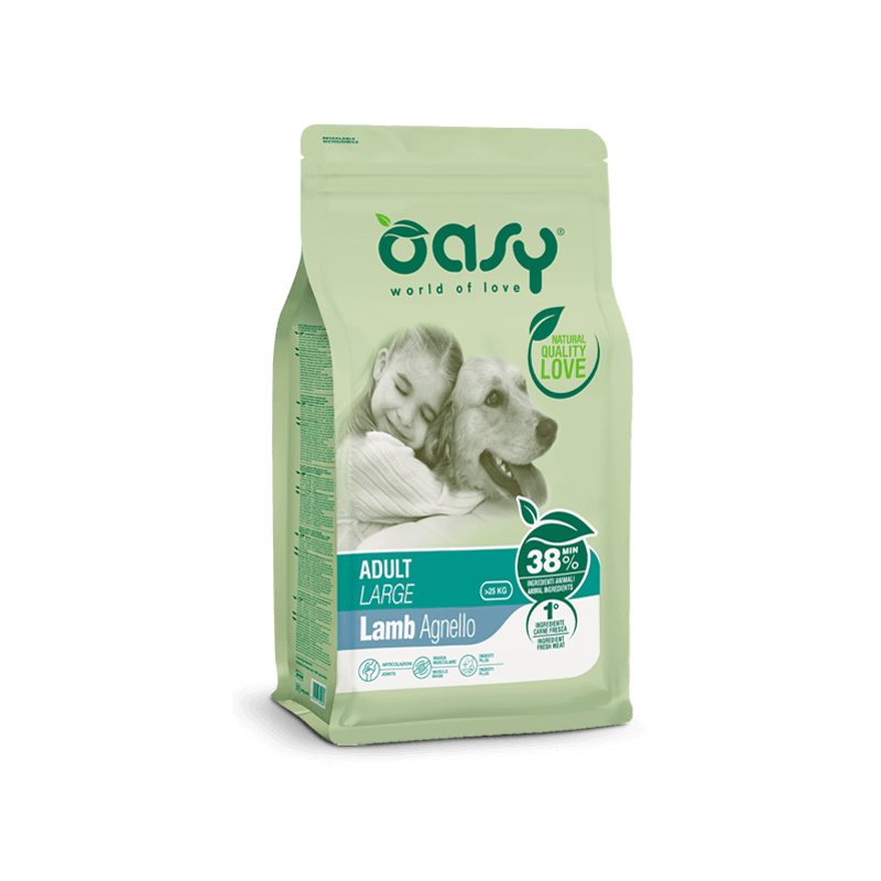 OASY DOG ADULT LARGE AGNELLO 3 KG